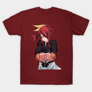 Crazy Red Haired Chef Waifu T-Shirt